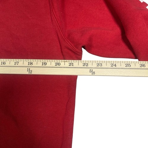 Vans Sweatshirt Hoodie Size M Checkered Red Long Sleeve Women’s Activewear - Picture 9 of 10