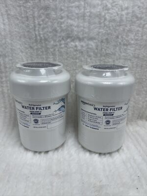 (2) Amazon Brand For GE MWF Standard Refrigerator Water Filter AMZN-MWF-S SEALED