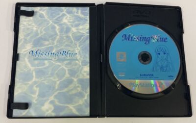 Sony PlayStation 2 PS2 Missing Blue Japan w/ Box and Manual 0860