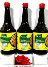 Knorr Liquid Seasoning Original Large Size 33.8 oz ( Pack of 3 )~07/23/2026