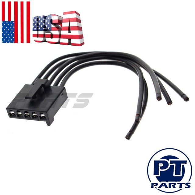 5 Wire Harness Pigtail Connector For Blower Motor Resistor Fits GM Ford