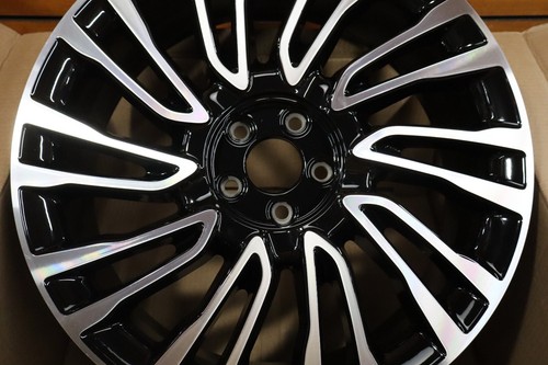 20" LINCOLN CORSAIR WHEEL RIM FACTORY OEM 10251 2020-2022 MACHINED BLACK - Picture 2 of 5