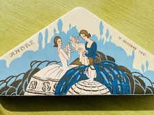 Vintage Christening Gift Box (EMPTY) ~ Andre ~ 11th October 1931