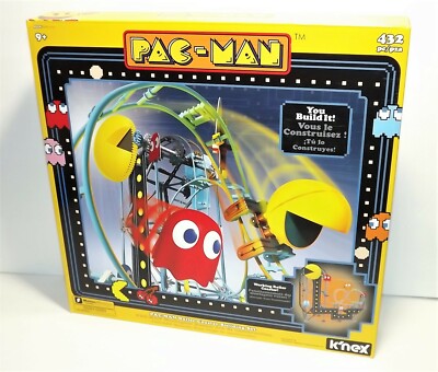 K'NEX PAC-MAN ROLLER COASTER BUILDING SET MOTORIZED 432pc NEW FREE SHIPPING 744476151889 | eBay
