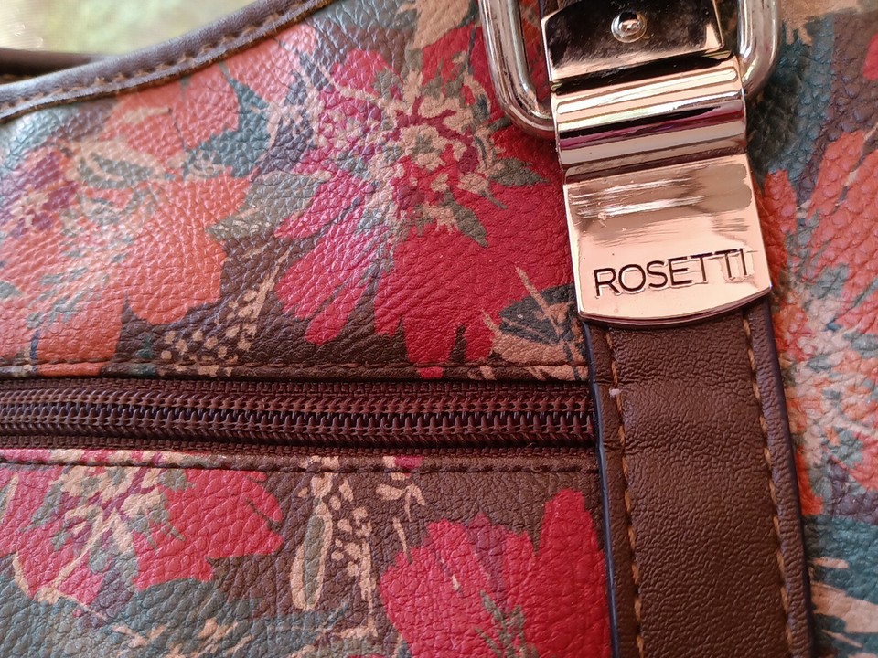 Rosetti Multicolor Floral Double Strap Women Handbag RN# 73277 Plenty ...