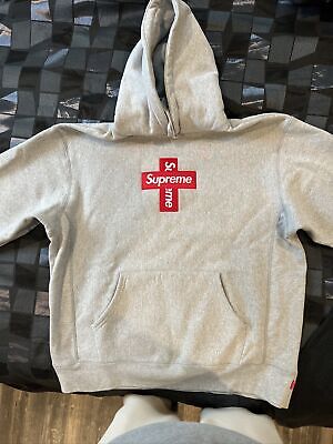 Supreme Cross Box Logo Hooded Hoodie Sweatshirt FW20