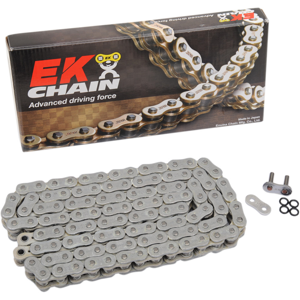 EK Chains 520 ZVX3 Series ZX-Ring Chain (Chrome) 150 Links | eBay