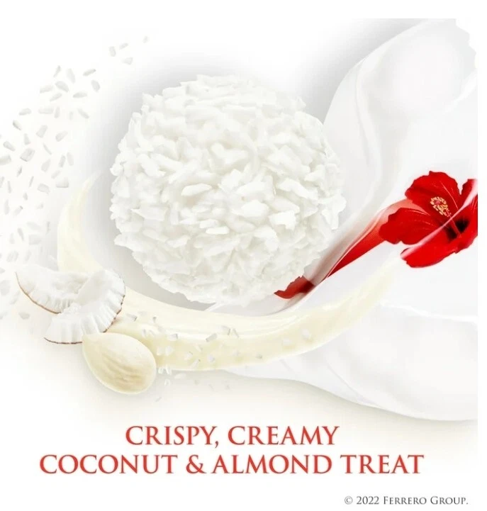 1 paquete - Ferrero Raffaello Premium Crema y Coco, 15 Piezas, 150 gr - 5.3 oz Foto 2 de 4