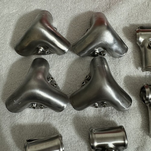 Stainless Steel Bracket Set For Clear Vinyl Fish Tank/children’s Pool - Picture 5 of 13
