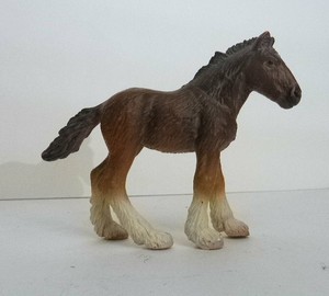 schleich clydesdale stallion