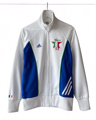 2010 Adidas Italy National Football Team Mens Jacket Size S UK
