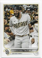 2022 Topps Series 1 Fernando Tatis #100 Photo Variation SSP - San Diego Padres