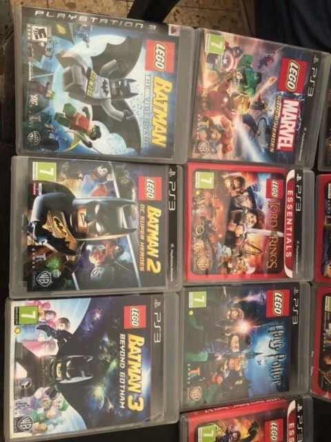 10 Juegos Originales PS3 Videojuego Lego Batman Star Wars Harry Potter Marvel Rings Foto 2 de 2