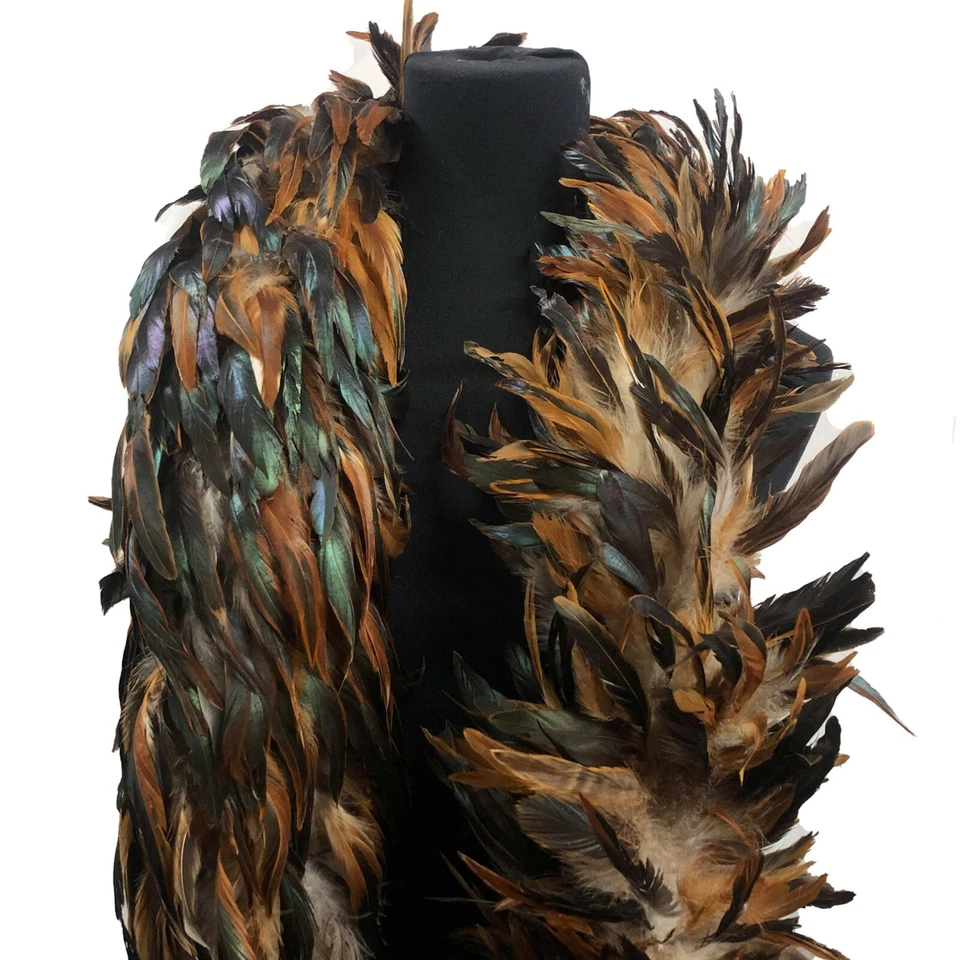Boa de plumas de fantasía gruesa y completa de lujo 72 pulgadas para disfraces y accesorios Foto 4 de 4