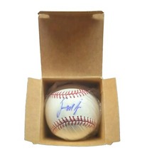 Jenrry Mejia New York Mets Autographed Baseball ROMLB