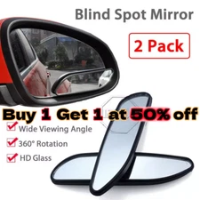 Blind Spot Mirrors 360° Wide Angle Long Design Rear Side View Mirror Car Truck