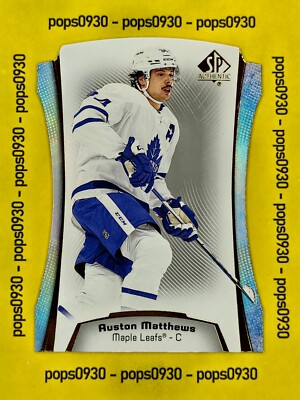 Auston Matthews, Toronto Maple Leafs, 2022, SP Authentic, die cut, #DC-17