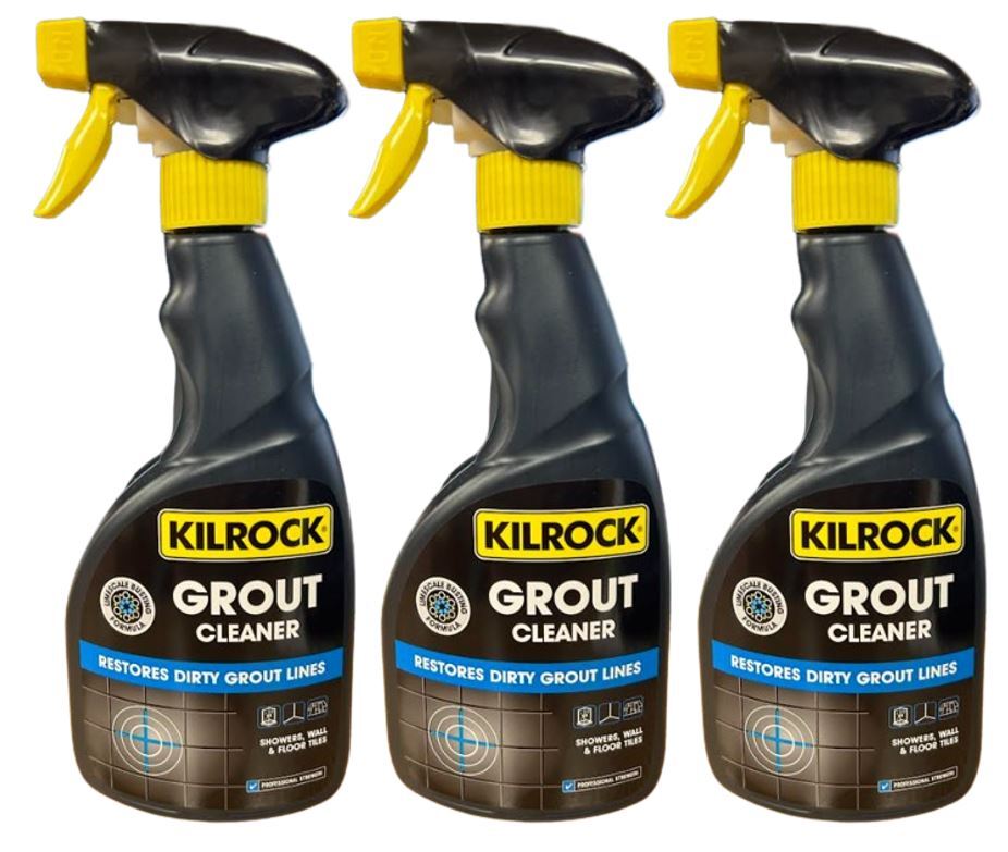Professional Grout Cleaner Spray Kilrock Restorers Dirty Tile Grout