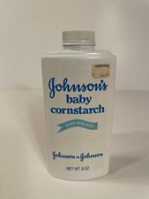 Vintage Johnsons Baby Powder 1983 Original Talc Formula 95 Full 80s Baby