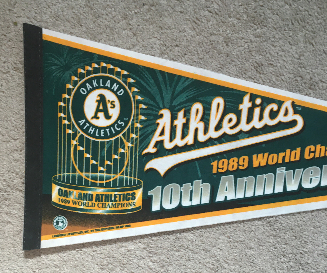 希少 1989年 オークランド アスレチックス ワールドシリーズ優勝記念 MLB s-l1200.jpg