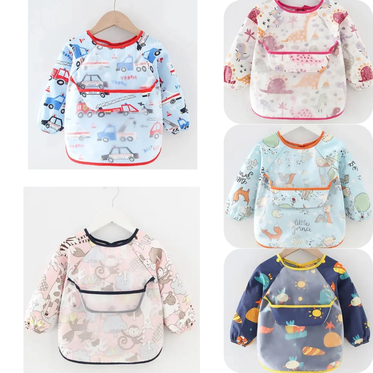 Long sleeve best sale feeding bib