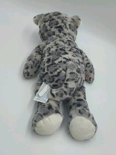 Peluche Build A Bear Snow Leopard gris/blanco 16" - Imagen 4 de 8