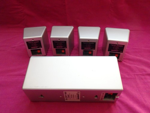 5x Quadral TSA 81 + TSA 220 TV Mk II Satelliten Lautsprecher Boxen Silber - Bild 6 von 10