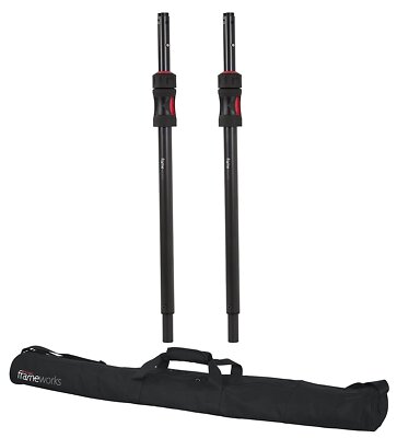 Gator Frameworks ID Sub Poles with Carry Bag (Pair)