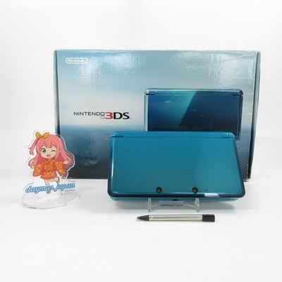 【Near Mint】Nintendo 3DS Aqua Blau Konsole Japanische Edition #DEN08/0726/01
