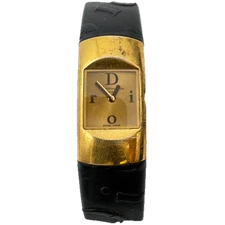 Vintage Christian Dior D102-150 Les Montres Ladies Quartz Wristwatch Gold Plated