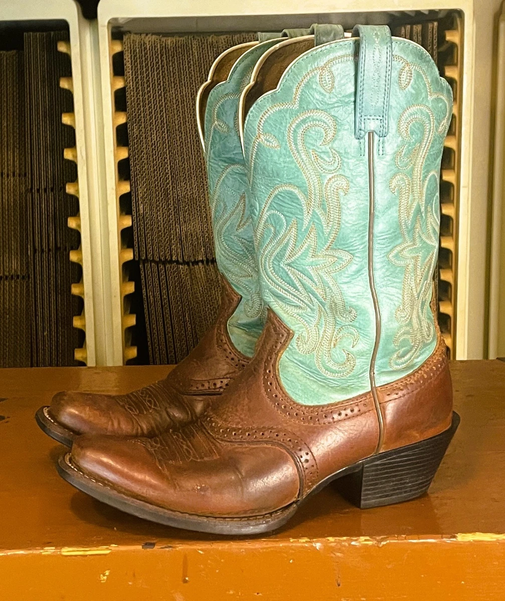 みんと Green Western Mid (2-2.9 in) Heel Height Boots for Women for sale