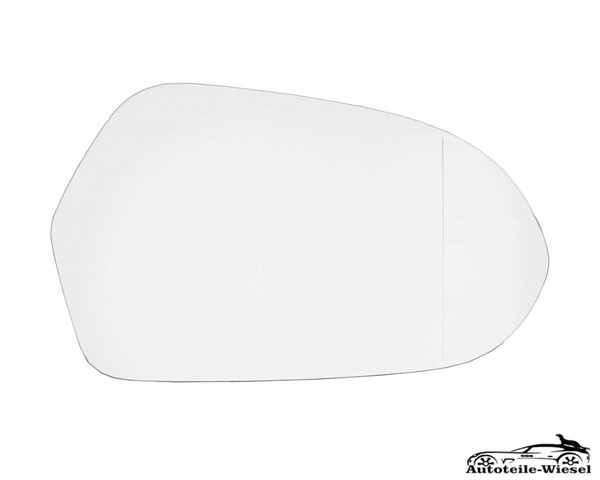 Ersatzglas AußEnspiegel FüR Audi A6 Avant Beheizt Chrom Rechts 10-18-image