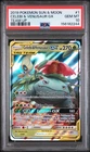2019 POKEMON SUN & MOON TEAM UP #1 CELEBI & VENUSAUR GX PSA 10