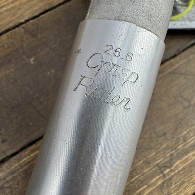 Tige De Selle Vintage GRep Rider – Aluminium 26,6 Mm – Pour Vélo Course Eroica, Ville