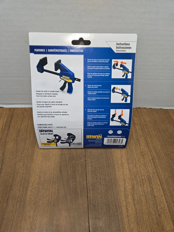 Irwin Quick Grip Replacement Pads For Irwin Quick Grip - image 3 of 4