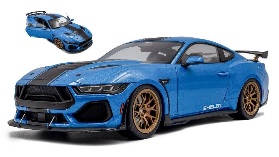 MODELLINO AUTO STATICO SHELBY MUSTANG SUPER SNAKE 2025 SCALA 1:18 MODELLISMO - Immagine 2 di 4