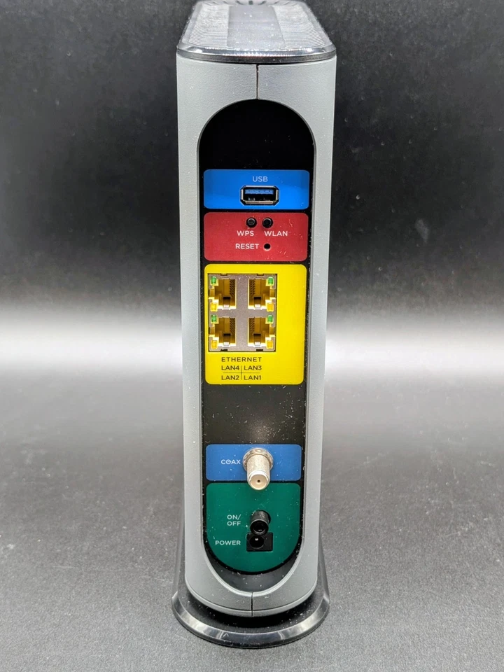 Motorola MG8702 DOCSIS 3.1 Cable Modem W/Dual Band Mu-Mimo Beamforming Router - Image 4 of 4