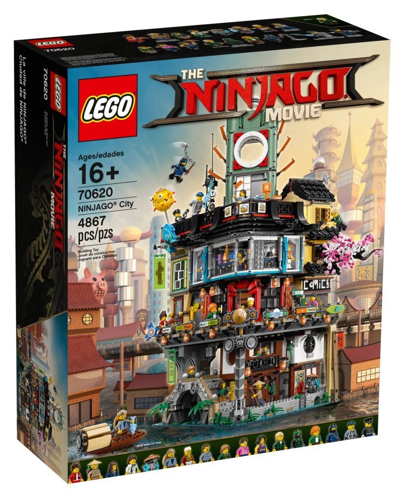 LEGO NINJAGO Ninjago City 70620 (4867 Pieces), New and Sealed | eBay