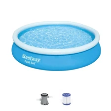 Bestway Outdoor Round Inflatable Above Ground Swimming Pool