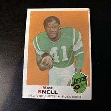 1969 Topps #193 Matt Snell