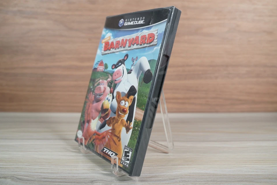 Brand New Factory Sealed Nintendo GameCube GC Game Nickelodeon Barnyard Rips - Image 3 of 4