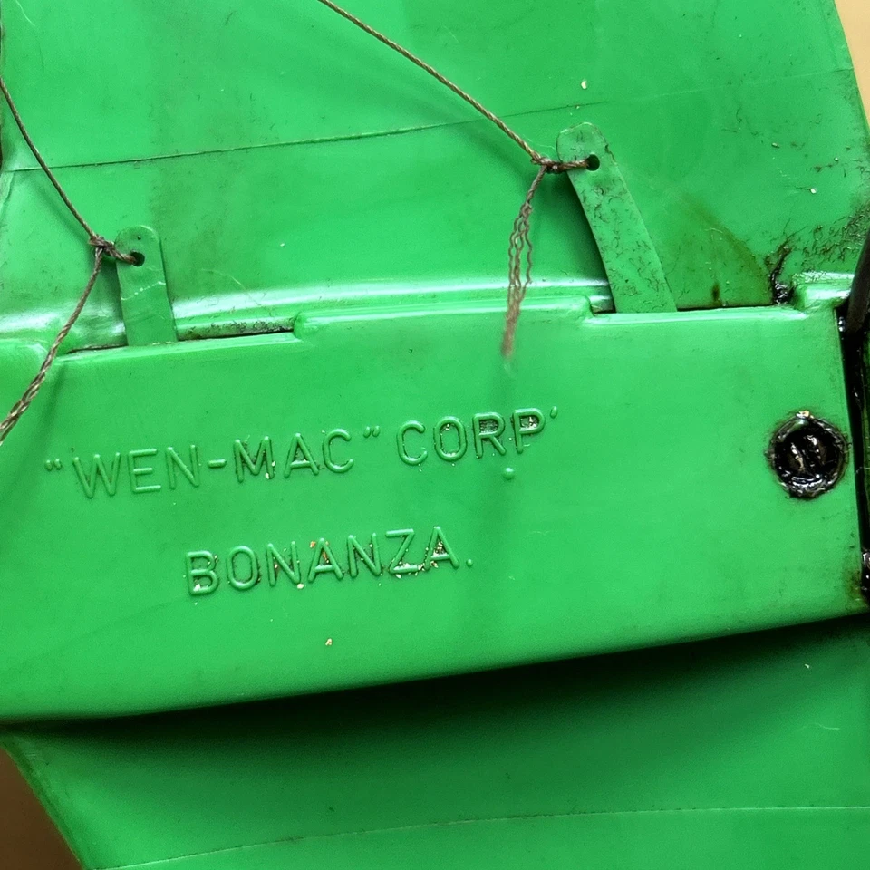 WEN MAC Old 1960s Beechcraft AIRPLANE Control Line Bonanza Incomplete As Is - Image 4 of 4