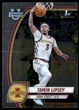 2024-25 BOWMAN UNIVERSITY CHROME TAMIN LIPSEY RC IOWA STATE CYCLONES #66