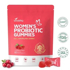 Cranberry Probiotic Gummies - 60/pack, for Body Odor, Women's Health & Balance
