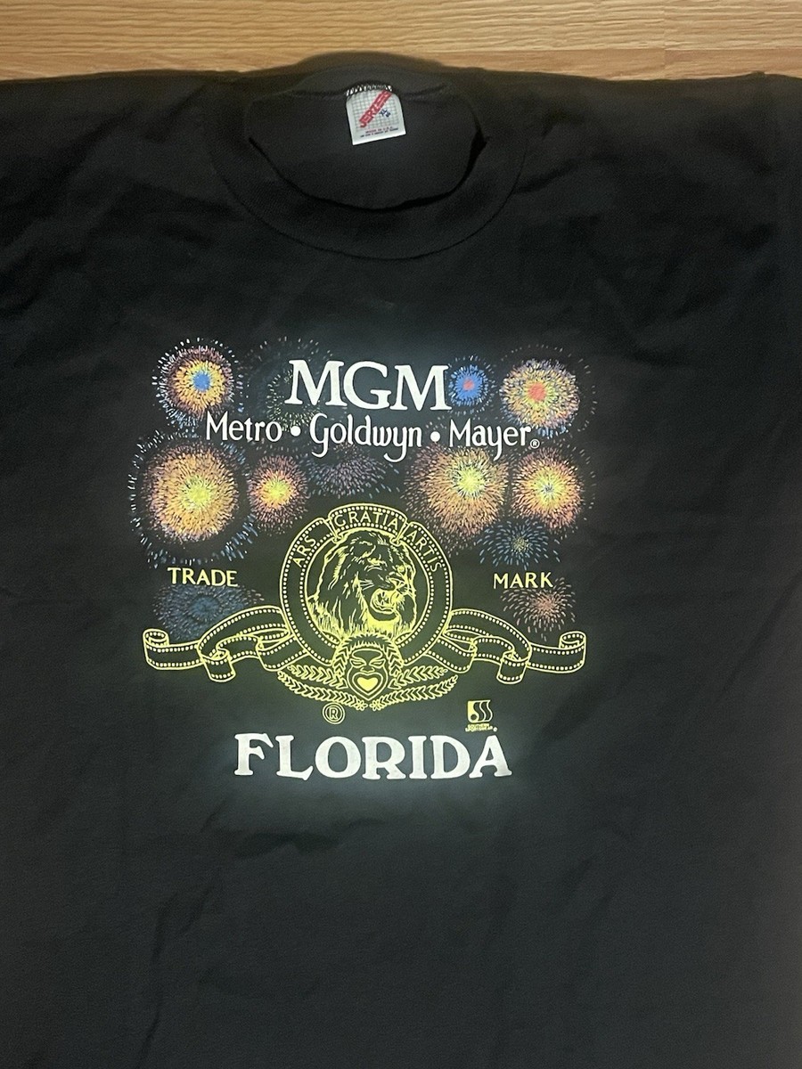 MGM tシャツ ビンテージ　映画　Metro Goldwyn Mayer Vintage MGM Metro Goldwyn Mayer T-shirt Single Stitch - Size