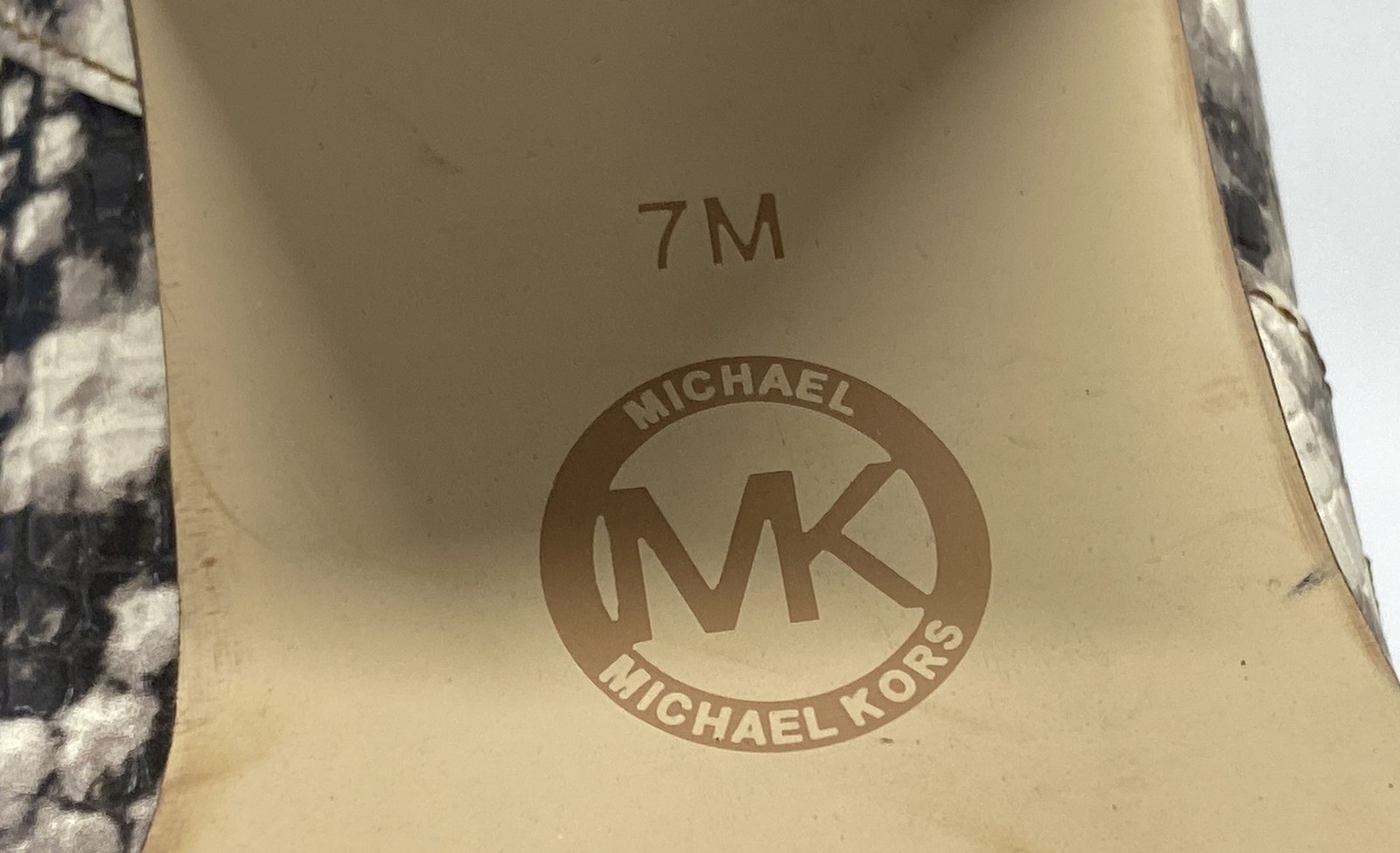 Michael Kors Dover Python-Embossed Leather Boots … - image 7