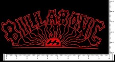 Billabong Custom Logo Die Cut Sticker Decal 10"x4" Pick your color Surf Skate