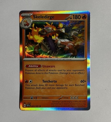 Skeledirge 031/191 Pokemon Card Pokémon TCG Holo