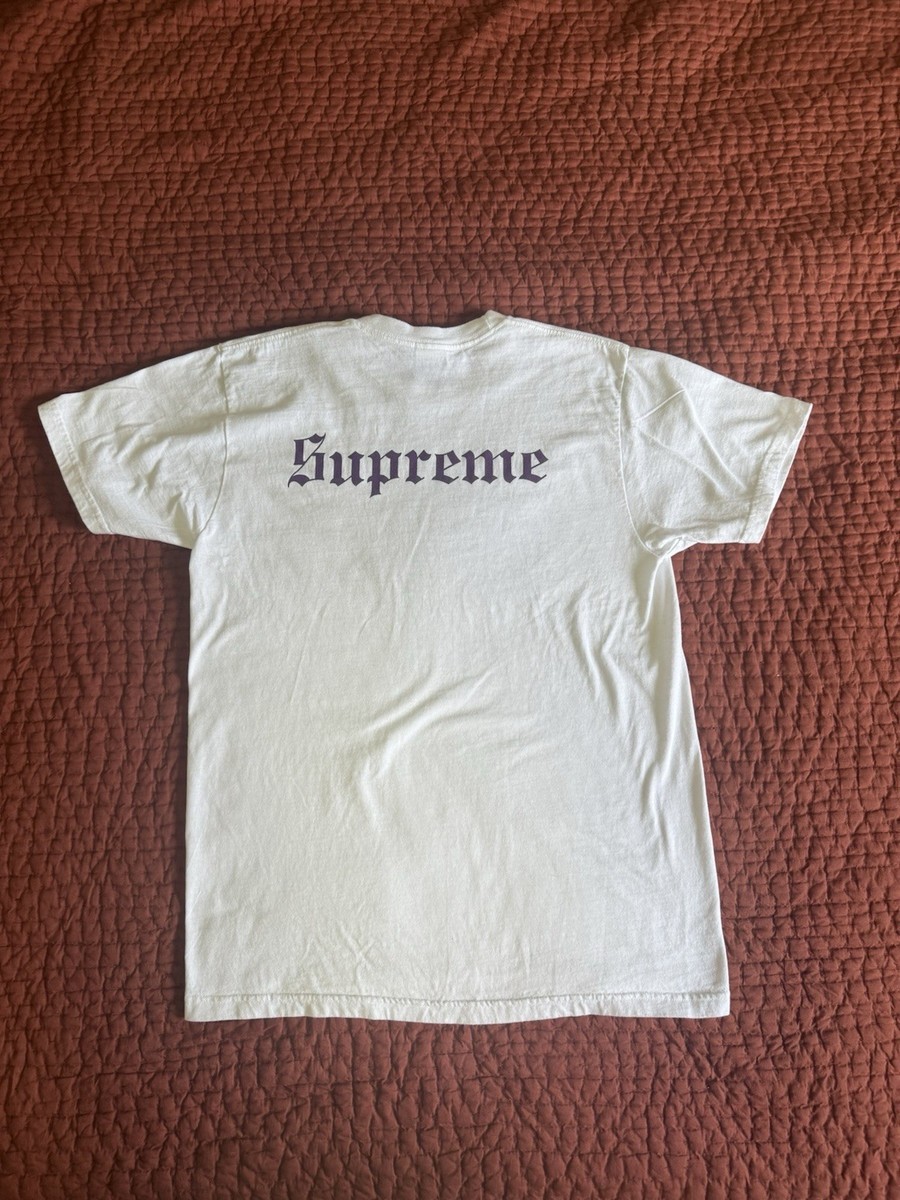 Supreme x Black Sabbath コラボ　スウェット　M ホワイト Supreme x Black Sabbath コラボ スウェット M ホワイト