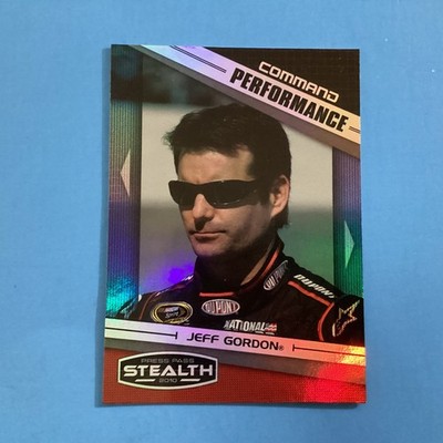 2010 Press Pass Stealth - Command Performance Jeff Gordon #72